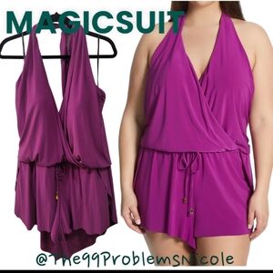 MiracleSuit magic suit plus size Bianca Romper swim suit